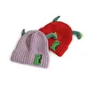 Autunno Inverno Bambino Bambini Cappello Lavorato A Maglia Per Ragazzi Ragazze Colore Caramella Cartone Animato Dinasaur Berretti Bambini Teschio Berretti Cappelli Caldi