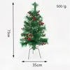Noel dekorasyonları 1pc 60cm mini ağaç yaratıcı küçük 2022 yıl ev bahçe bahçe süsleri 2023