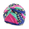 Neue Frauen Satin gefüttert Twist Stretch Turban muslimische innere Hijab Cap Banadan Krebs Chemo Cap Bonnet Mujer Kopftuch Dame Haar Hüte