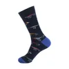 Calzini da uomo VPM Marca Calzini da uomo in cotone Divertente Hip Pop Frutta Banana Peperoncino Chicchi di caffè Alien Long Cool Skate Sock per uomo T221011