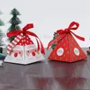 Christmas Gift Wrap Boxes Santa Claus Elk Candy Box Paper Present Box Party Decor TH0562