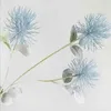 Dekorativa blommor 1st Party Nodic Home Indoor El Desktop Decoration Artificial Branch Fork Plants Plastic Fake Silk Plant Hair Sea Urchin