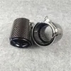 1 tuyau d'échappement de pièces d'auto de PC pour M2 M3 M4 M Performance noir brillant pointe de queue buses de silencieux d'échappement longueur 90mm