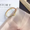 Fashion Style Bracelets Women Bangle Designer Letter Jewelry Crystal 18K Gold