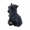 Dekoratif Nesneler Figürinler Cadılar Bayramı Sihirli Kara Kedi Kitty Heykel Çim Gnome Figürin Masaüstü Korku Heykeli Ev Bahçesi Dekor Tatil 221011