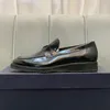 Man designer loafer borstade läder monolit loafers plattform klänningskor svart chunky botten mockasins klassiska tjocka oxfords sneaker