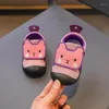 Atletik Ayakkabı Sevimli Karikatür Bebek Yürüyüş Bebek yürümeye başlayan kızlar Erkekler Sıradan örgü spor ayakkabılar yumuşak alt kaymaz çocuk ilk yürüyüşçüler