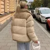 Giacche da donna Giacca invernale in pile Donna Faux Shearling Capispalla Cappotti Cappotto di pelliccia scamosciata femminile Uomo Caldo piumino di agnello ispessito