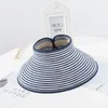 Ball Caps Plain Mesh Hat Conciseness Sun Drafting Beach Rollable Fashion Women's Wide Baseball Open Top Cap