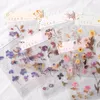 Gift Wrap 1pc Dry Flower Series Stickers Plant Creative Materials DIY Decorative Stationary Supplies Scrapbooking Craft Standard