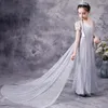 Flickaklänningar Flower Dress paljetter Junior Bridesmaid Princess Children Evening Party XXYJ-1