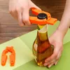 Simple Beverage Beer Opener Portable Outdoor Openers Camping Party Multi-Function plastic Hanging Openper Bar Kitchen Tools RRB16248