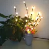 Strings Luzes LEDs Ball de ramo colorido 20leds Bandeja de flores String String Christmas Home Interior