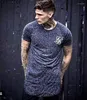 Men's T Shirts 2022 Fashion Summer Splash-ink T-shirt Cotton Swag Skateboard Shirt Solid Hip Hop Tees Tops