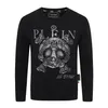 Plein Bear Brand Mens Hoodies Sweatshirts Warm Thick Sweatshirt Hip-hop Loose Characteristic Personality Pp Skull Pullover Rhinestone Luxury Hoodie 21162