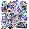 Geschenkwikkeling 70 stks Harajuku Starry Sky Aesthetic SEAL -stickers voor scrapbook -notebook Gitaar Skateboard Trunk Adhesive Sticker Set S19