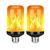 1pc/2pcs/4pcs 슈퍼 브라이트 LED 불꽃 전구 다중 모드 실내 실외 장식 램프 분위기 장식 램프