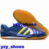 Fotbollsstövlar Soccer Cleats Top Sala IC i inomhus torvstorlek 12 Soccer Shoes Mens Sneakers US12 Botas de Futbol US 12 Zapatillas 5496 EUR 46 CRAMPONS Youth Kid Designer