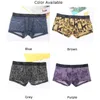 Underpants Men See Through Boxers Traceless Briefs Shorts Bulge Pouch Underwear Panties Mesh Sheer Ice Silk Slip Homme