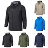 Vestes pour hommes et manteaux printemps automne extérieur imperméable randonnée Camping coupe-vent à capuche fermeture éclair décontracté hommes