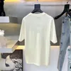 Italien män kvinnor t -shirt sommaren milan designer rynka krympning ull boll bomull tryck dekal bokstäver mode starbucks vit kanal 3xl 4xl grafisk tees designer6