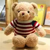 Teddy Bear Plush Doll Toys 30cm زميل اللعب الناعم اللطيف PP Toy Children's Toy Valentine Gift ZM1012