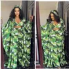 Women's Two Piece Pants 2022 Chic 4 Set European And American Sexy Print African Abaya Design Bra Top Cape Coat Scarf Women Sets Dress