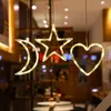Strings Window Suction Cup Light Fairy Lights LED String Christmas Decoration Santa Claus Snowman Elk Holiday Garland
