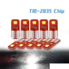 Turn Breke Light Winsun 10pcs T10 LED CANBUS W5W 168 194 Luz interior de carro 6000K para 12V 2835 2SMD White Hold Dome Reading Lamp Dro dhjqp