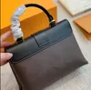 Mulheres Grandes Luxos Designers Bolsas de Ombro Bolsas Femininas 5A Qualidade Couro Real Genuíno Moda Clássico Carteira Carteira Bolsa Transversal Couro Menina