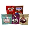 Snack chocolat céréales comestibles sacs d'emballage en plastique brownies bouchées popcorn one up trix caramel fudge chips odeur preuve mylar paquet pochette