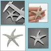 Pins Brooches Exquisite Starfish Brooch Rhinestone Set White K Golden 380 T2 Drop Delivery 2022 Jewelry Dhnwl