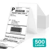 wholesale Direct Thermal Labe Paper Products 4x6" Fan-Fold Labels Easy To Tear Pack of 500 Labels