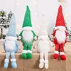 Gnome Christmas Faceless Doll Buon albero di Natale Decorazioni pendenti per la casa Ornamento appeso Natale Navidad Natal Capodanno 2023