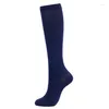 Sportsocken Brothock Herren Geeignete Kompressionsstrümpfe Laufen Reisen Druck Mehrfarbig Sequentiell