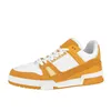 Designer Sneaker Casual Chaussures En Cuir Abloh Superpositions Baskets Blanc Vert Rouge Bleu Lettre Plate-Forme Bas Virgil Formateur Taille 35-45