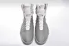 2023 Lacets automatiques Air Mag Sneakers Marty Mcfly's air mags Led Chaussures de plein air Homme Retour vers le futur Glow In The Dark Grey Mcflys Mags With