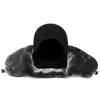 Fashion New Winter Bomber Hats Men's Northeast Mask Ushanka Lei Feng Hat Outdoor Windproof Keep Warm Thick Earmuffs Flat-Top Cap Trapper Hats