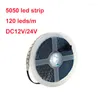 Strips Led Strip Flexible Soft Tape Ribbon 120 Leds/m 600 Leds 5m DC12V Red/Green/Blue Waterproof Non-waterproof