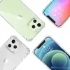 Casos de celular transparentes e transparentes macios protetor de silicone capa traseira à prova de choque para iphone 15 14 13 12 mini 11 pro x xs max xr 7 8 6 plus caso