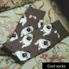 Men's Socks Funny Dog Pug Pattern Cotton Men Crew Sock Street Tide Crew Socks Pet Dog Lover Gift Men Husband Puppy Cute Street Socks Novelty T221011