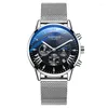 Armbanduhren Luxusuhren für Männer Edelstahl Uhren Mens Business Quartz Mann Einfacher Whatch Clock Relogio Maskulino Reloj5988828