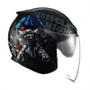 Motorcycle Helmets Helmet Electric Bike Ladies Men Half Safety Battery Car Four Seasons