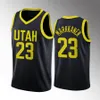 Homens Basquete Jersey Jordan Clarkson Collin Sexton Ochai Agbaji Horton Tucker Lauri Markkanen Kelly Olynyk Walker Kessler John Collins Kris Dunn Jerseys