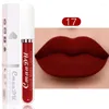 Lip Gloss Mini 12 Cores Labial Prova Dnon Antiaderente 24 Horas de Longa Veludo Fosco Batom Maquiagem TSLM2