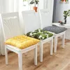 Almohada 40 40 cm Sofá al aire libre Muebles Silla de patio Cojines de asiento Tela gruesa Comedor S Algodón Lino