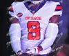 NEW American College Wear Syracuse Orange Football Jersey Kevin Abrams Donovin Darius Eric Dungey Ch