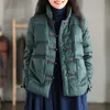 Women's Down Parkas Down Padded Jackets Women's 2022 Autumn Winter New Light Warm Cotton Padded Coat Female Buckle Overwear Overcoat Tops T221011