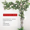 Decorative Flowers Artificial Cherry Tree Suit Flower Branch Withered Vine DIY Kit El Engineering Landscaping Wedding Arch Home Decoration