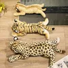 Muñecos de peluche 39/48/58 cm Lovely Lion Tiger Leopard Toys Cute Simulation Stuffed Soft Real Like Animal Child Kids Decor Gift 221012